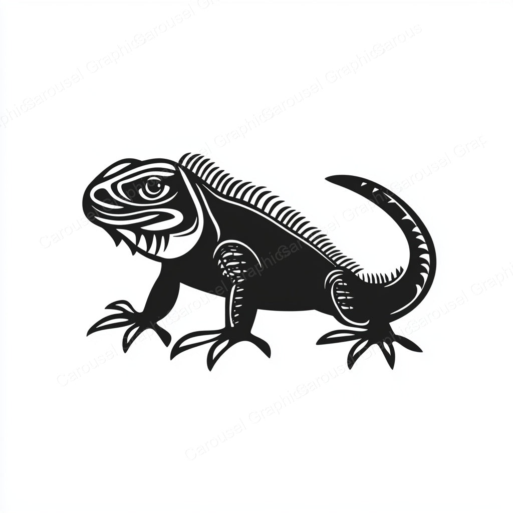Iguana Vector Graphic preview