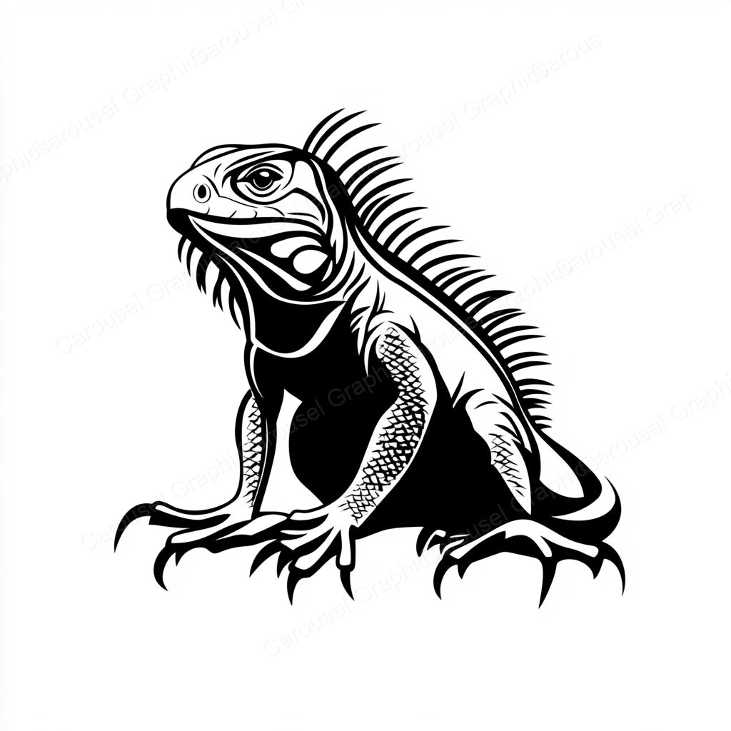 Iguana Vector Graphic preview