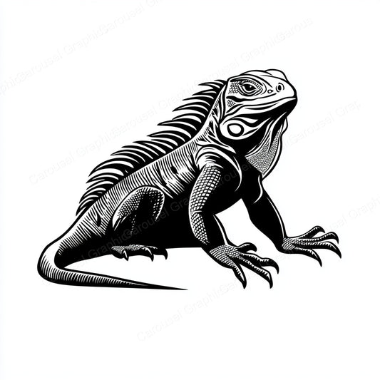 Iguana Vector Graphic preview