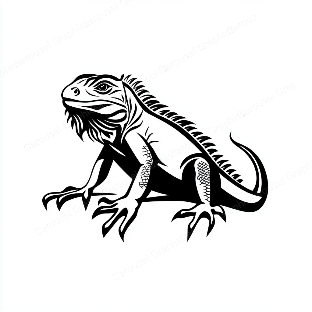 Iguana Vector Graphic preview