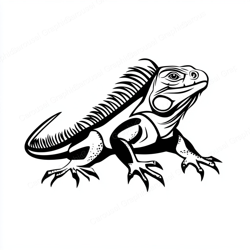 Iguana Vector Graphic preview