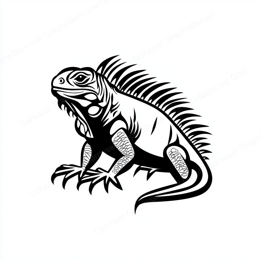 Iguana Vector Graphic preview