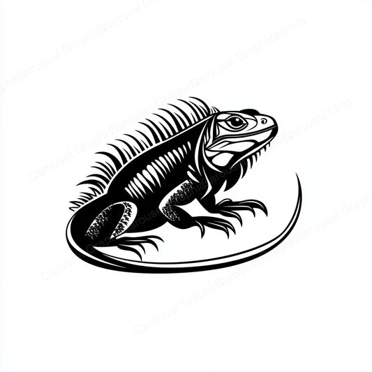 Iguana Vector Graphic preview
