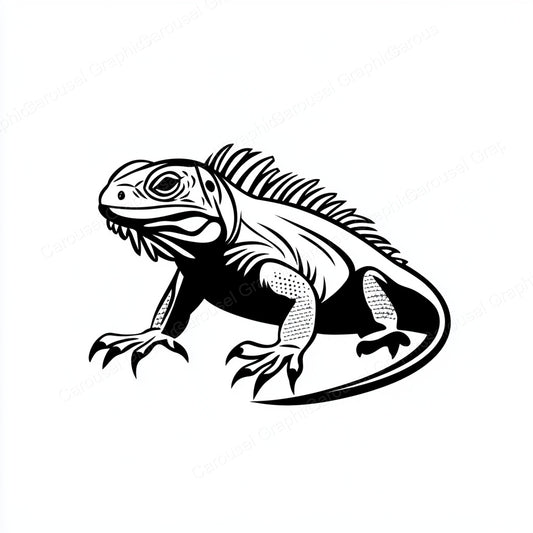Iguana Vector Graphic preview