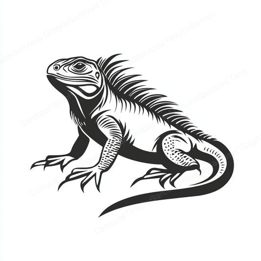 Iguana Vector Graphic preview