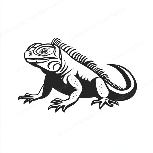 Iguana Vector Graphic preview