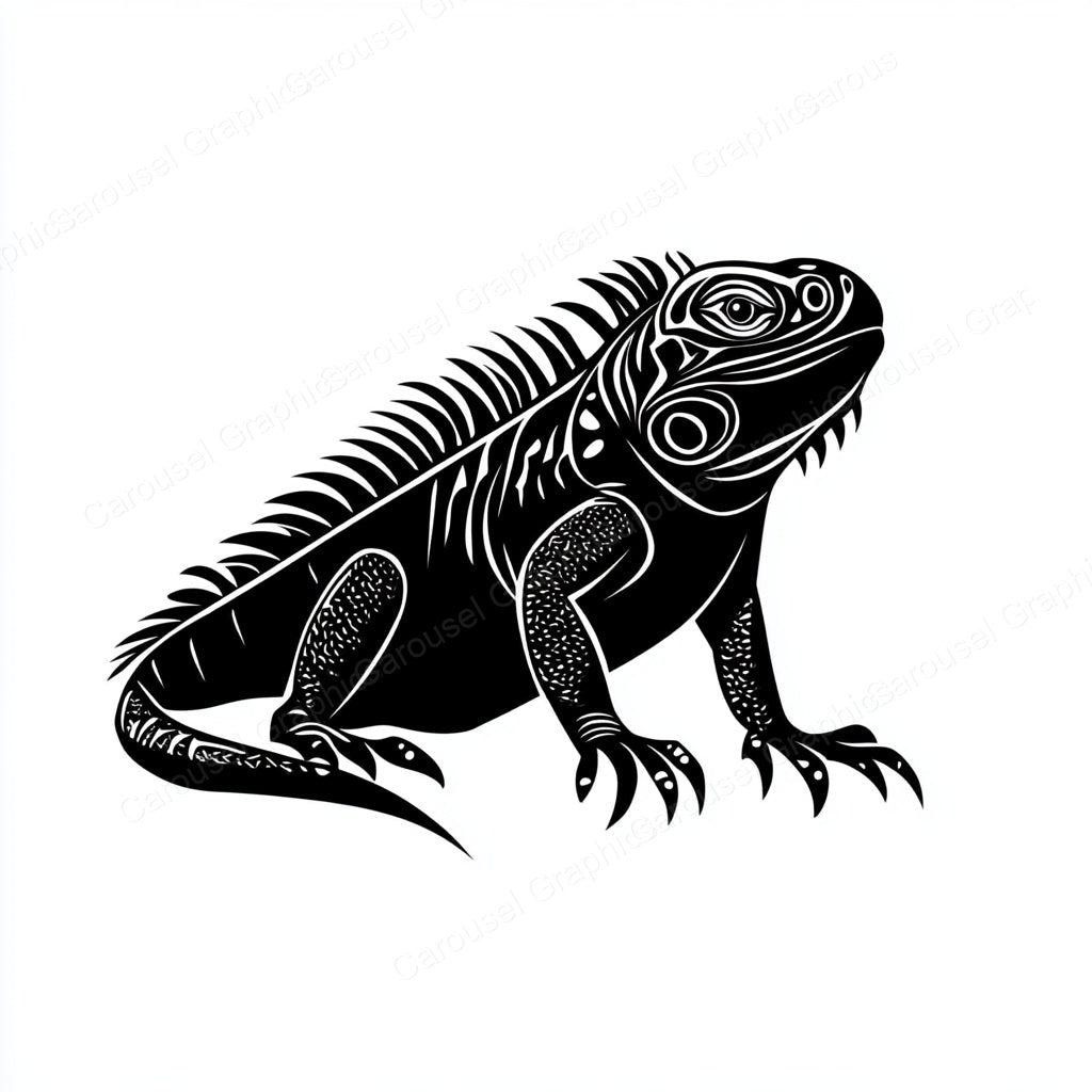 Iguana Vector Graphic preview