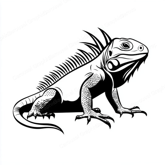 Iguana Vector Graphic preview