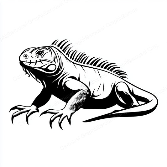 Iguana Vector Graphic preview