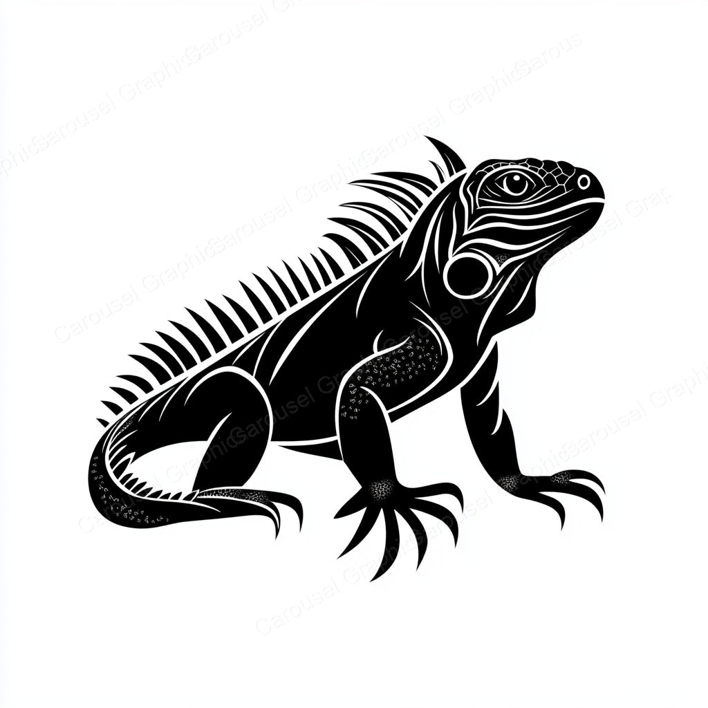 Iguana Vector Graphic preview