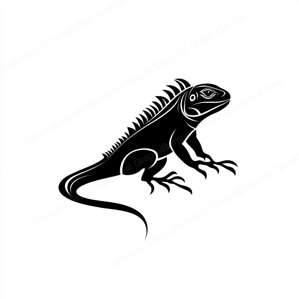Iguana Vector Graphic preview