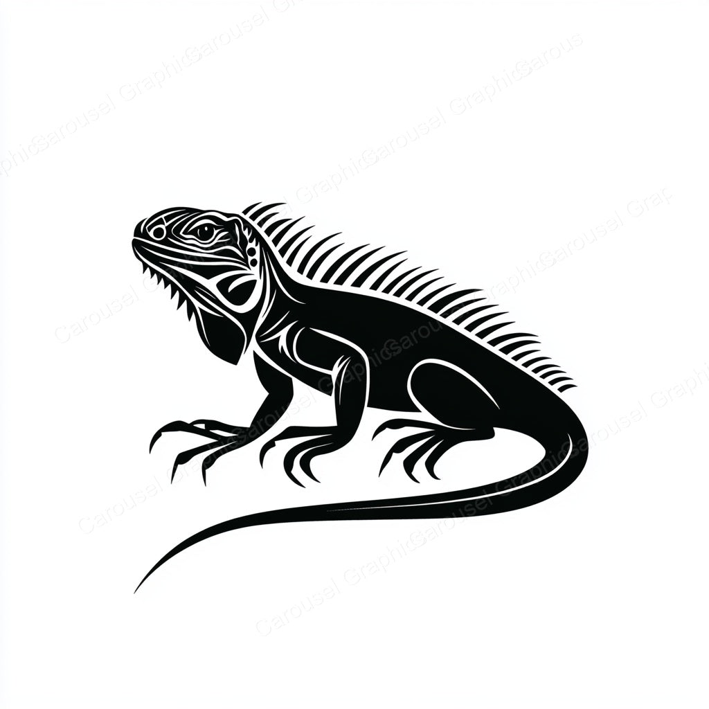 Iguana Vector Graphic preview