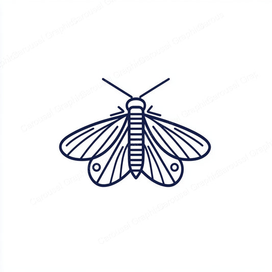 Moth Vector Graphic preview