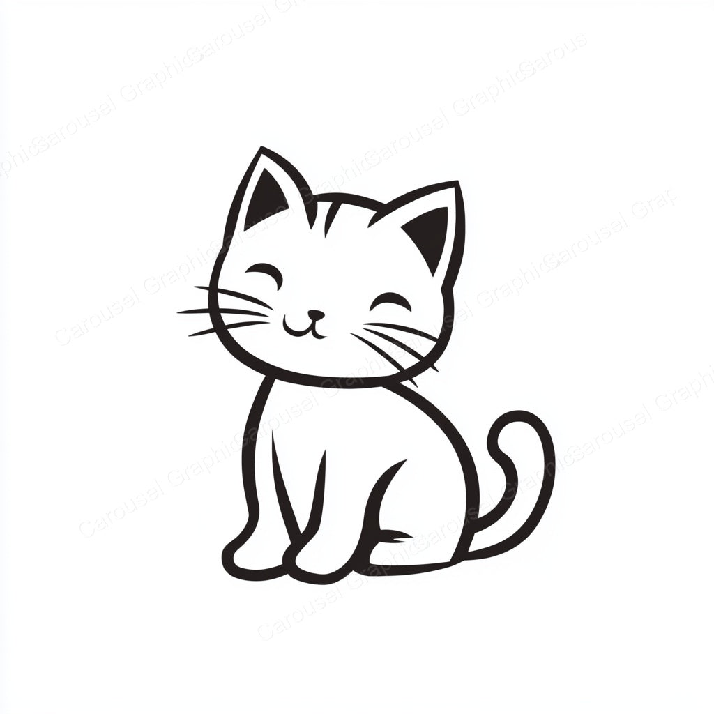 Kitten Vector Graphic preview