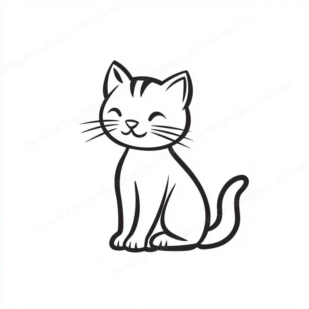 Kitten Vector Graphic preview
