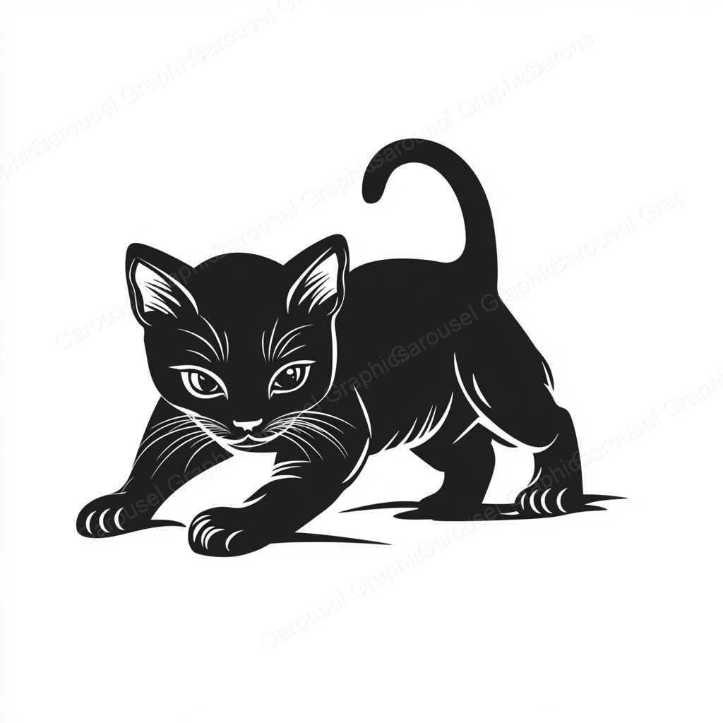 Kitten Vector Graphic preview