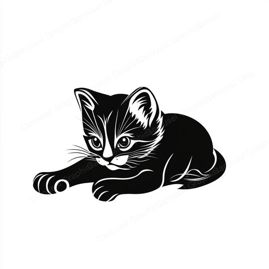 Kitten Vector Graphic preview