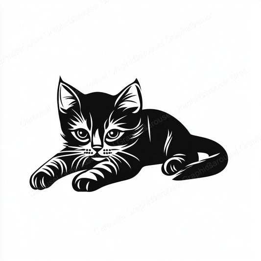 Kitten Vector Graphic preview