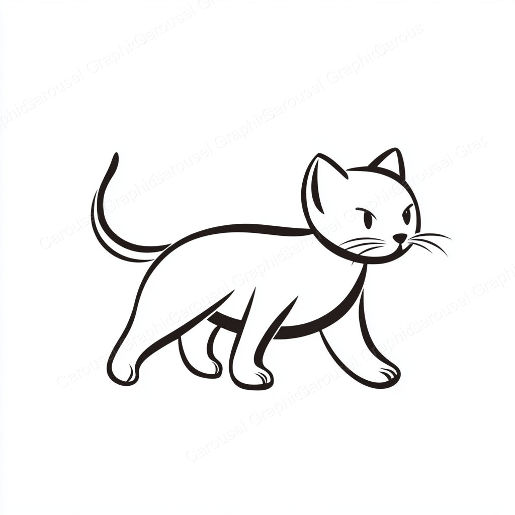 Kitten Vector Graphic preview