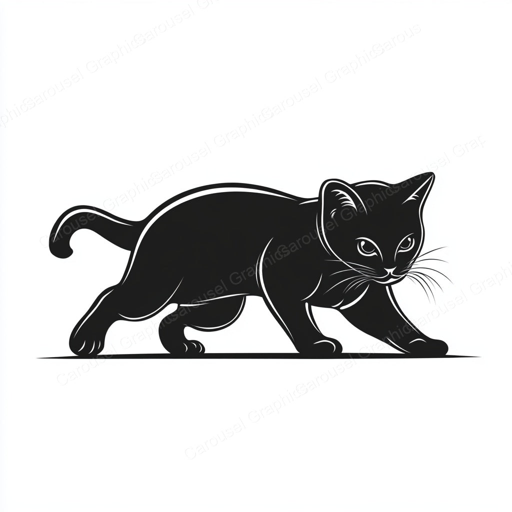 Kitten Vector Graphic preview