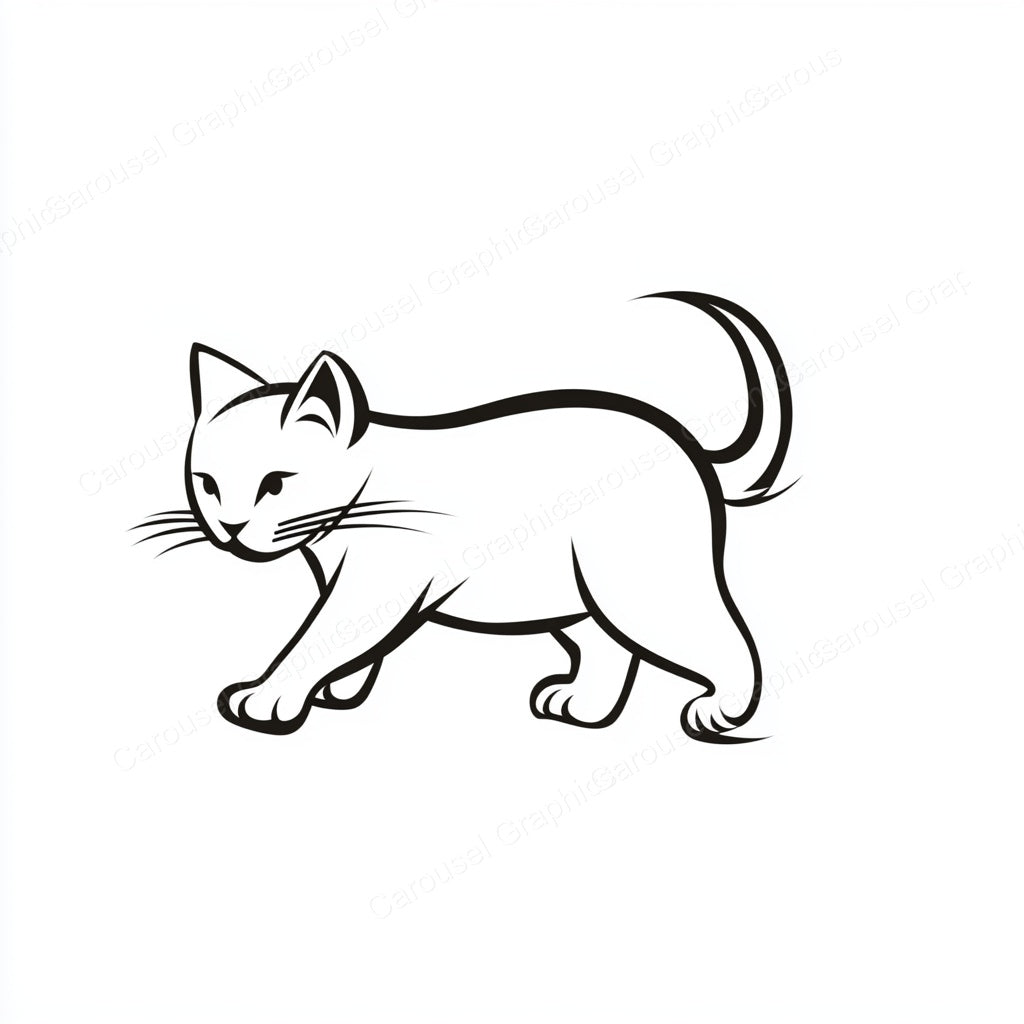 Kitten Vector Graphic preview