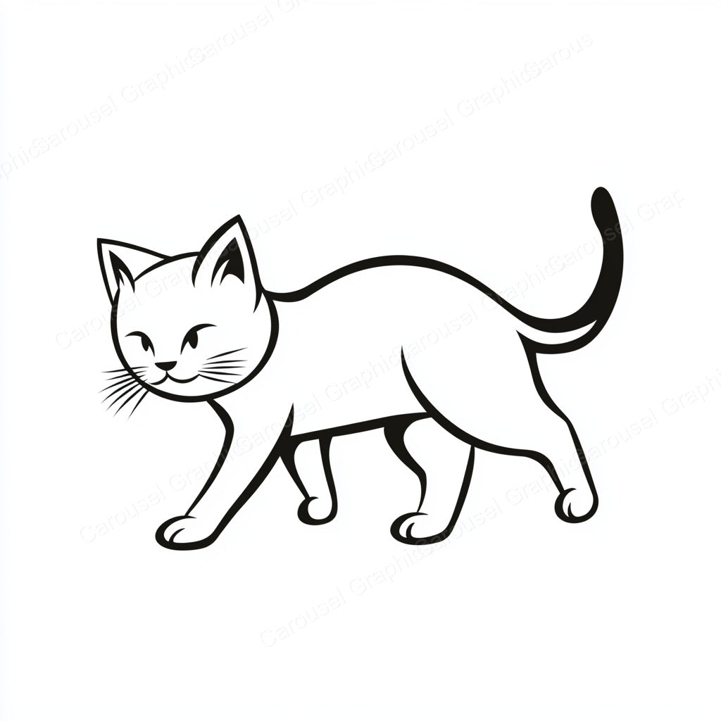 Kitten Vector Graphic preview
