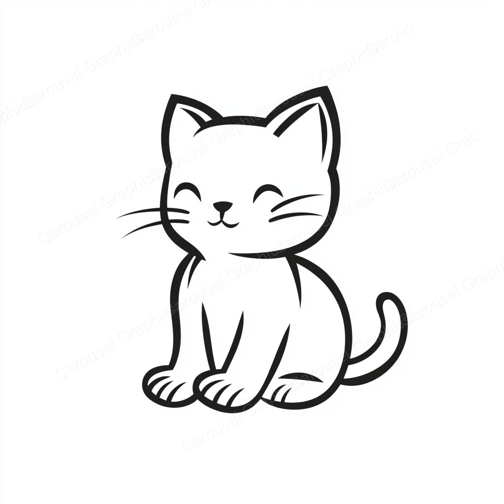Kitten Vector Graphic preview
