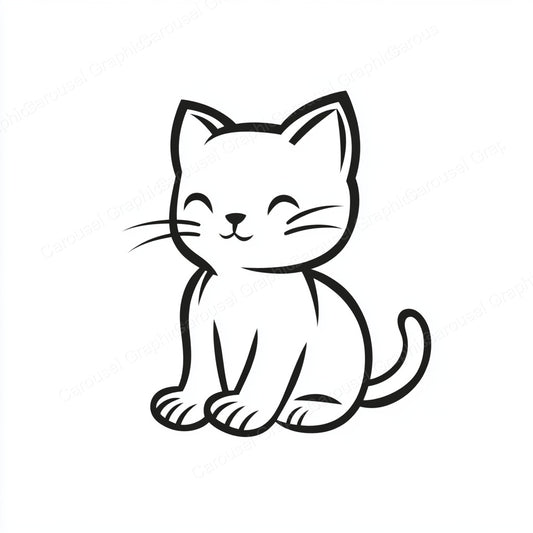 Kitten Vector Graphic preview