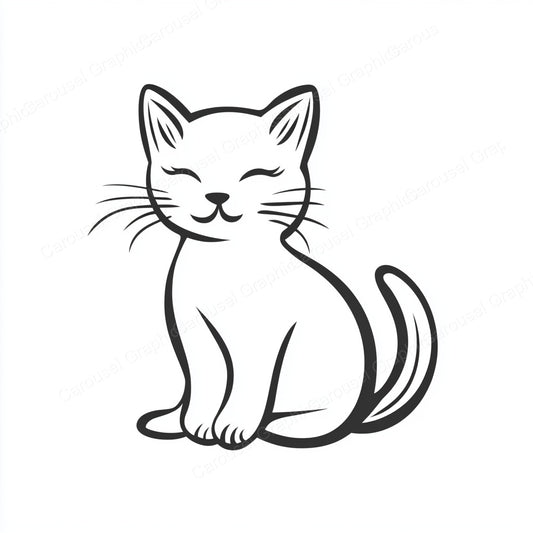 Kitten Vector Graphic preview