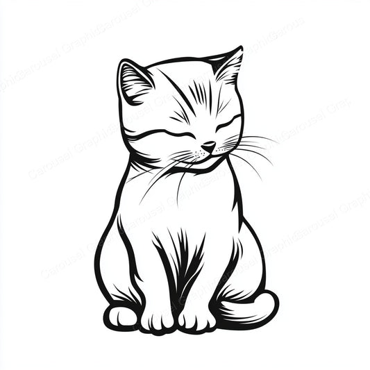 Kitten Vector Graphic preview