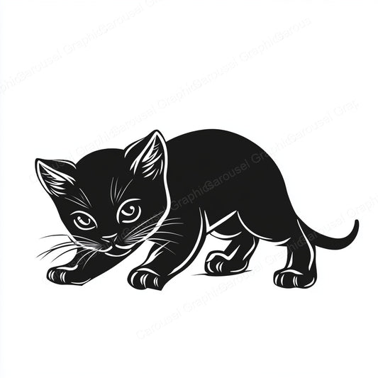 Kitten Vector Graphic preview