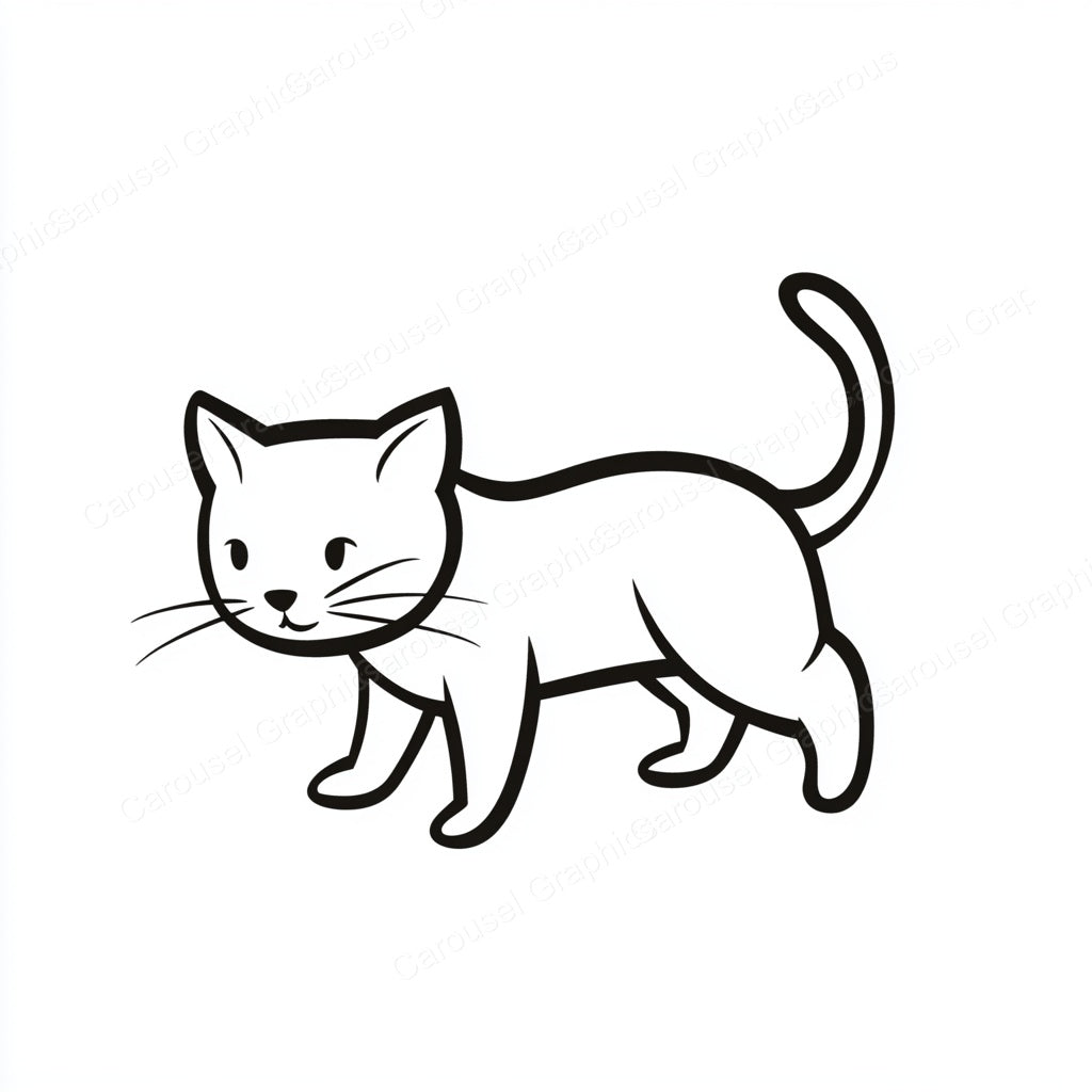 Kitten Vector Graphic preview