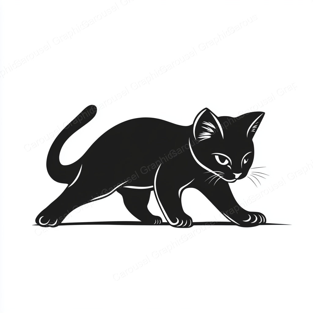 Kitten Vector Graphic preview