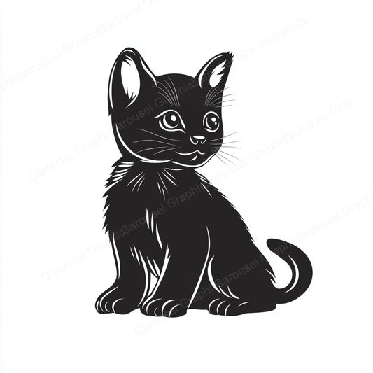 Kitten Vector Graphic preview