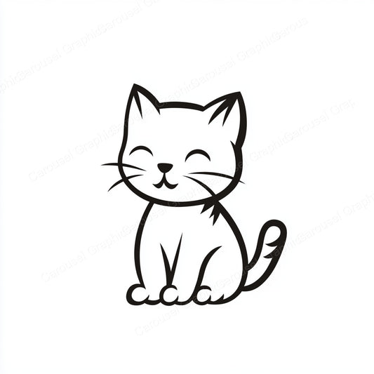 Kitten Vector Graphic preview