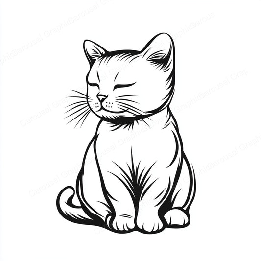 Kitten Vector Graphic preview