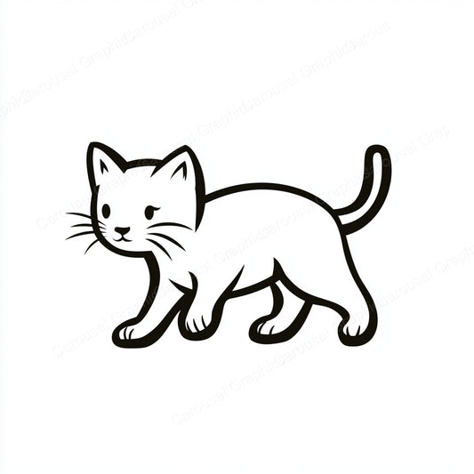 Kitten Vector Graphic preview
