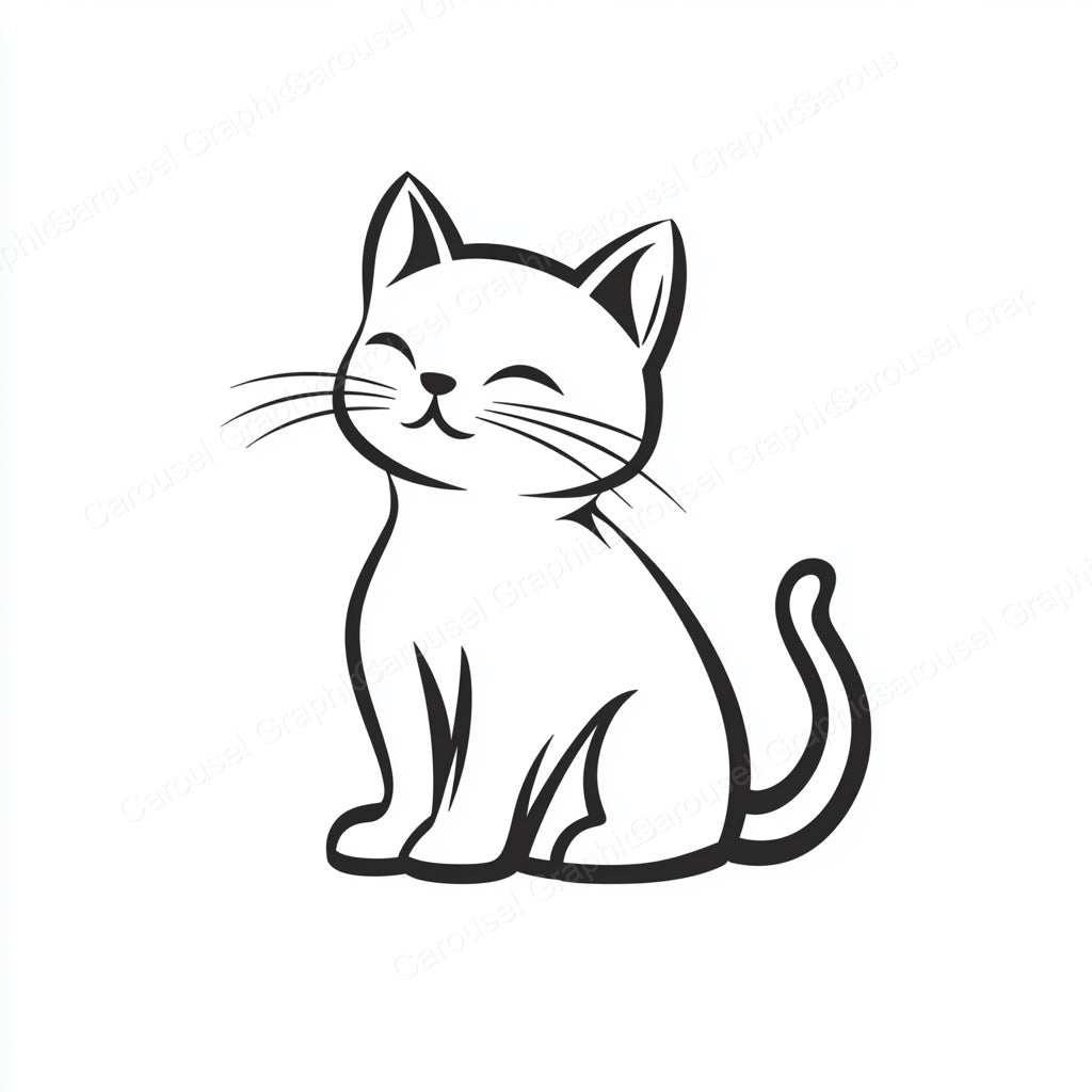 Kitten Vector Graphic preview