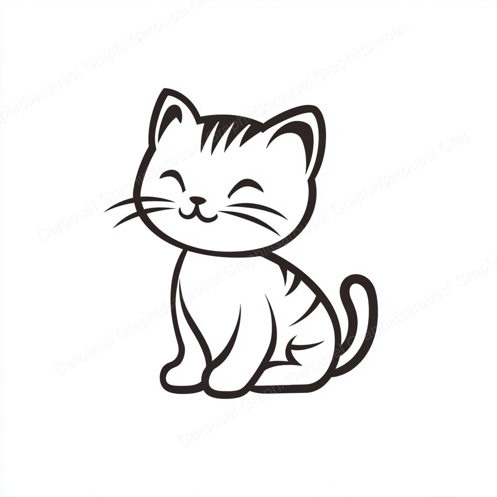 Kitten Vector Graphic preview