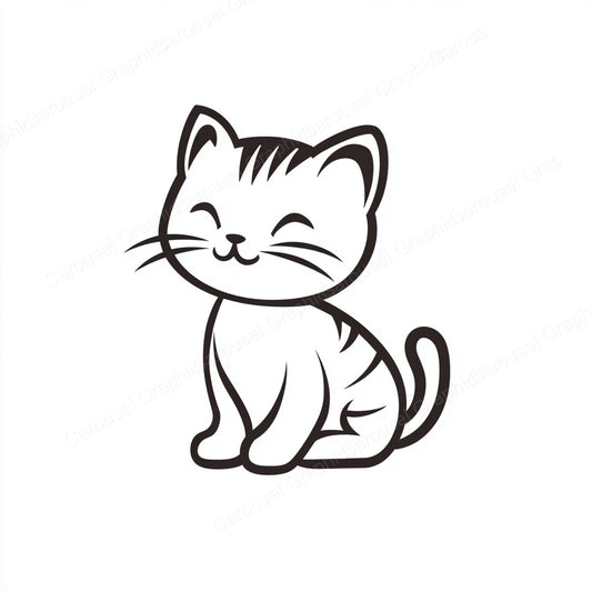 Kitten Vector Graphic preview