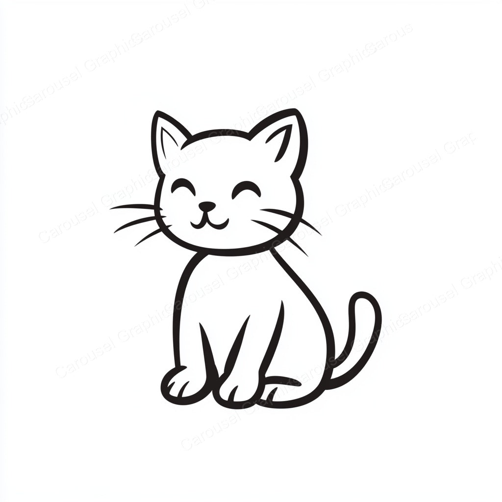 Kitten Vector Graphic preview