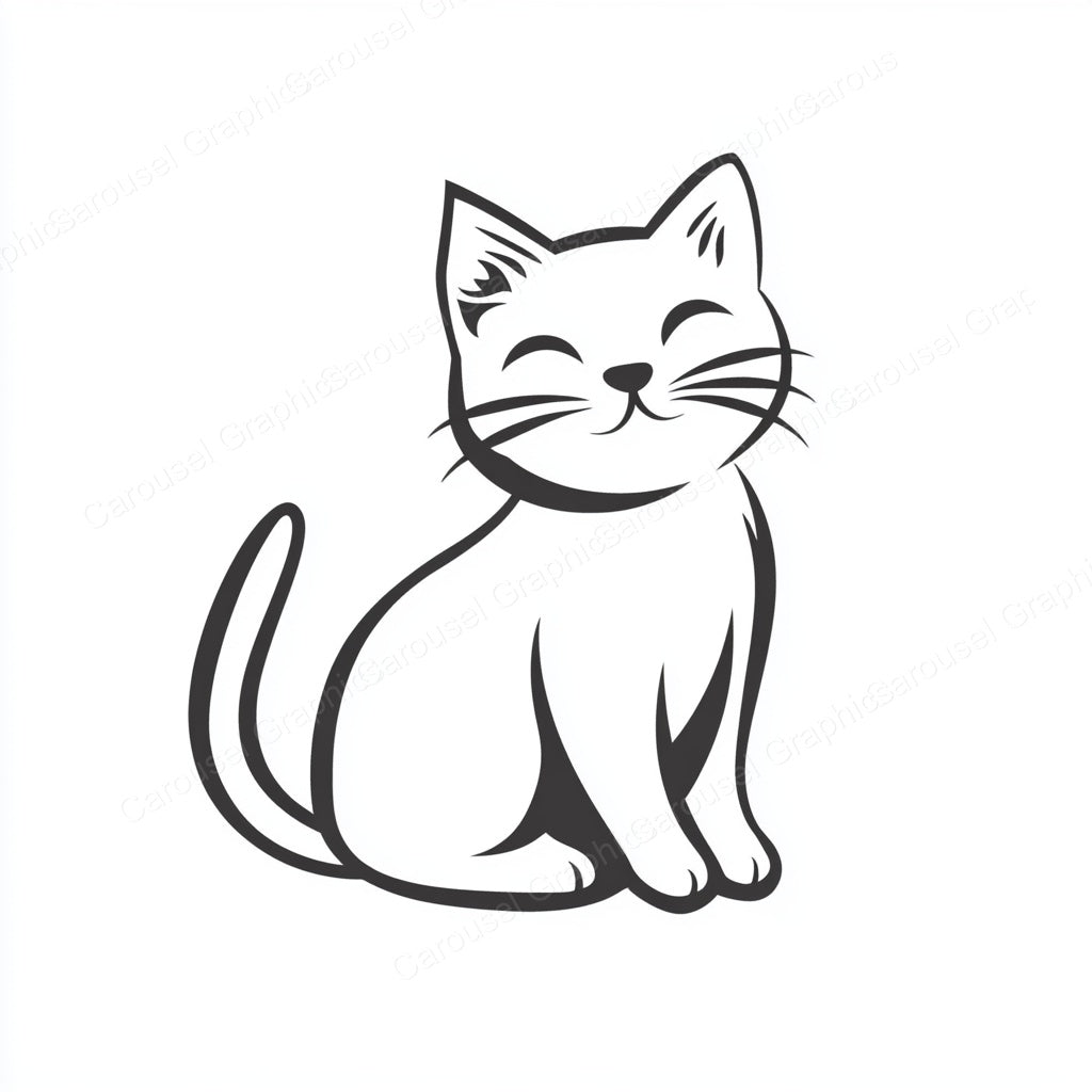 Kitten Vector Graphic preview