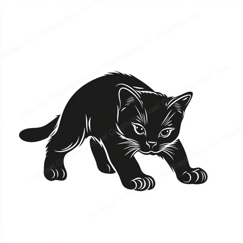 Kitten Vector Graphic preview