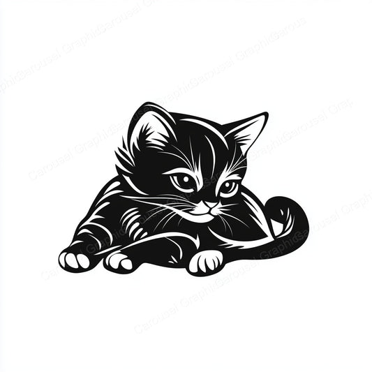 Kitten Vector Graphic preview