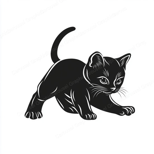 Kitten Vector Graphic preview