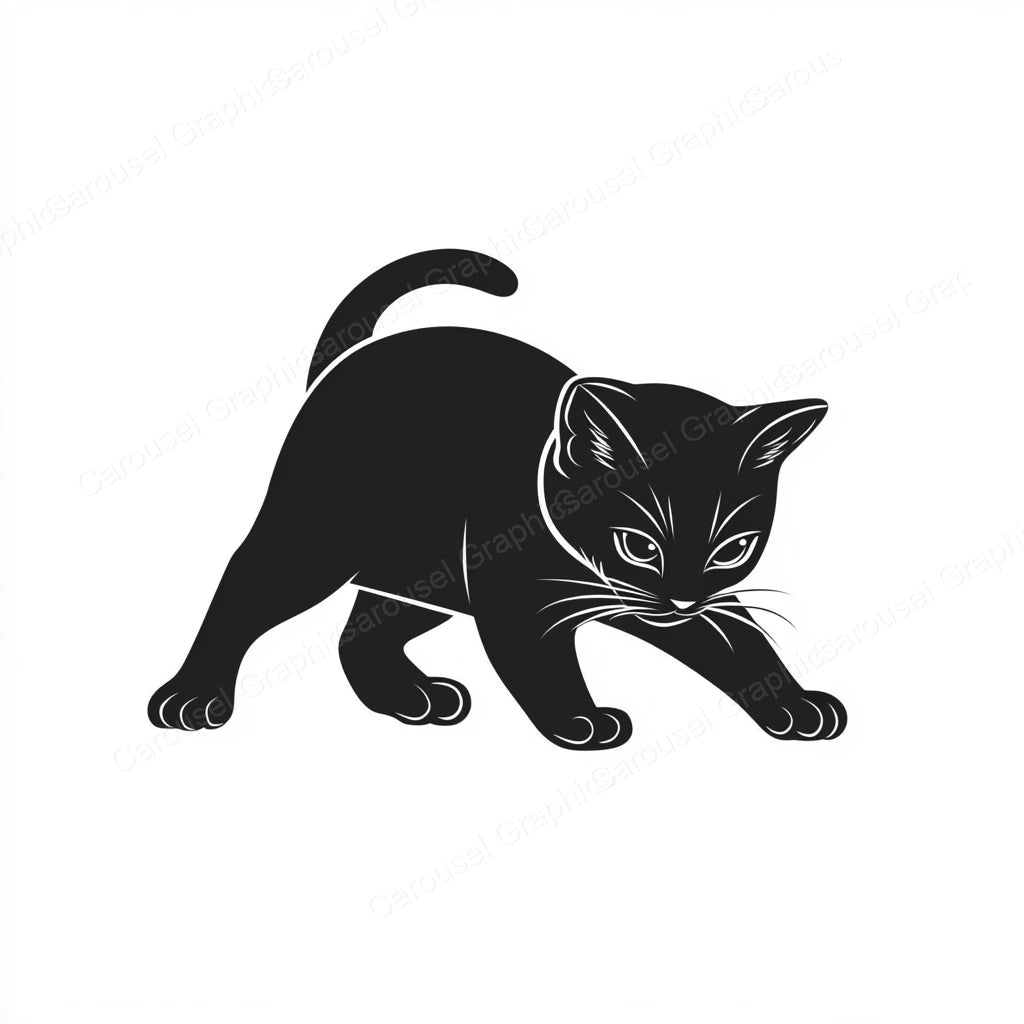 Kitten Vector Graphic preview