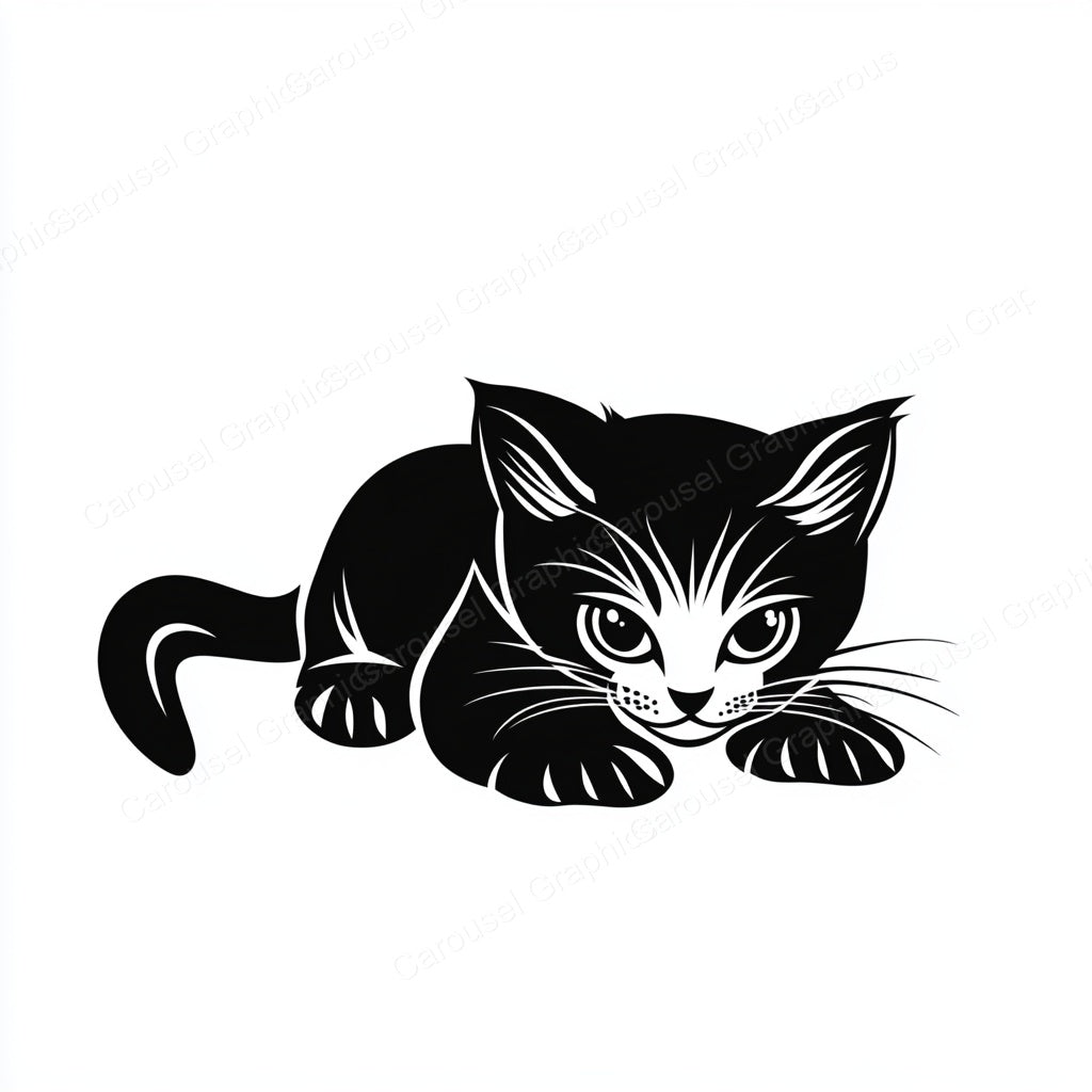 Kitten Vector Graphic preview