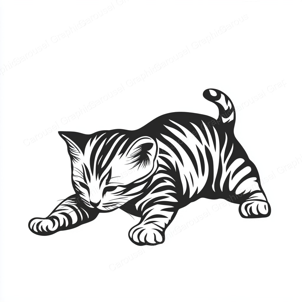 Kitten Vector Graphic preview
