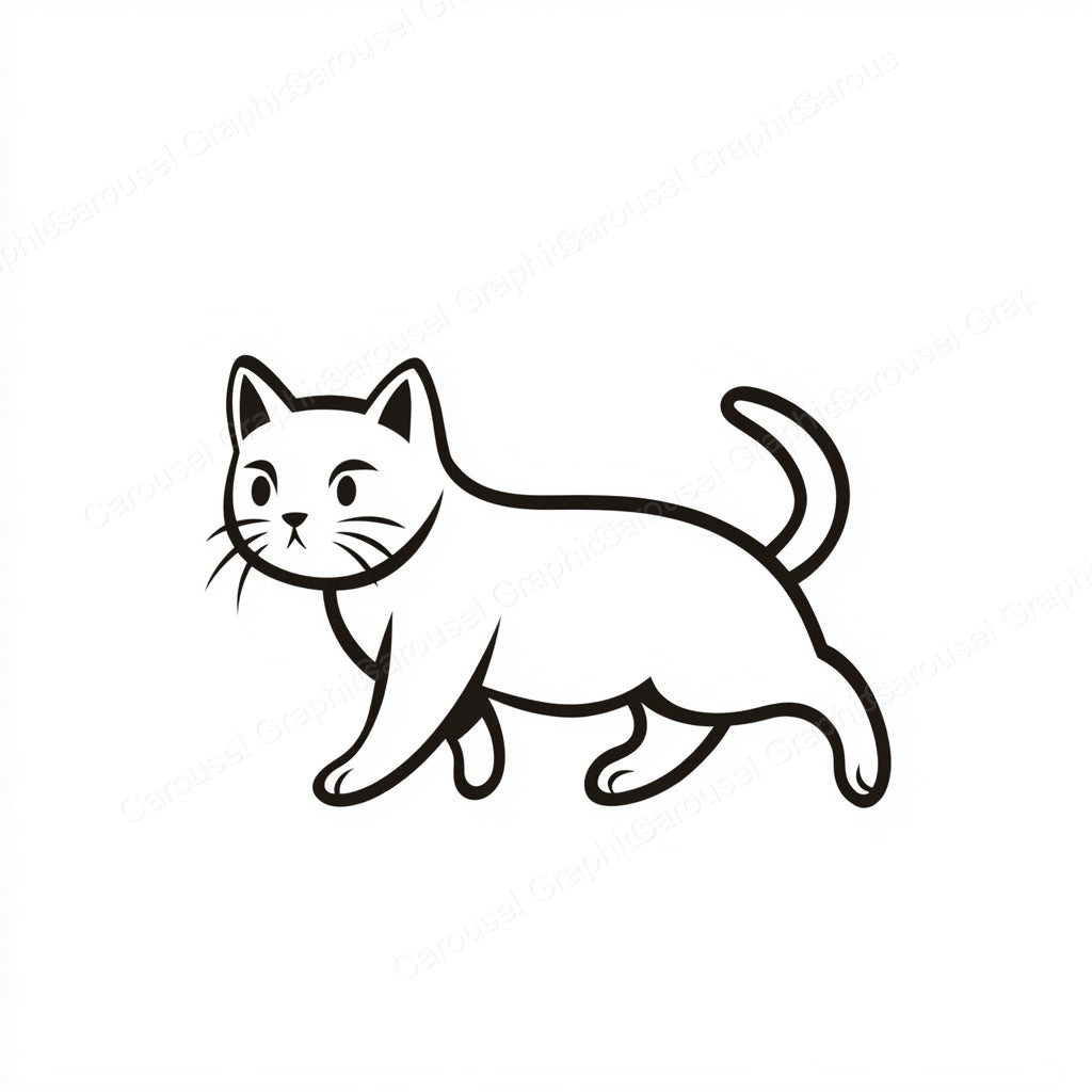 Kitten Vector Graphic preview