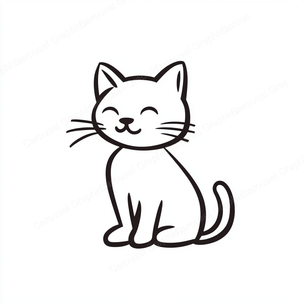 Kitten Vector Graphic preview